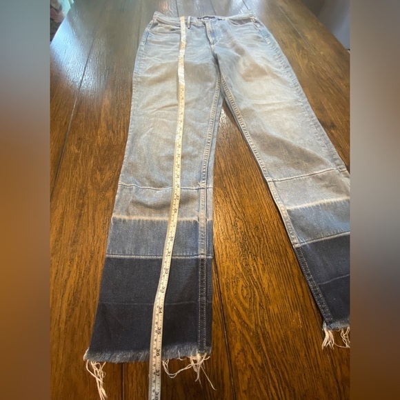 3x1 Color block Hem Spectrum Jeans Size 27 B13 - Picture 7 of 8